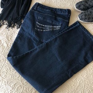 Style & Co Dark Denim Jeans 22W